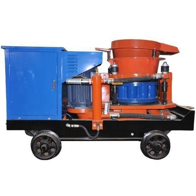 380v Máquina de pulverização de betão gunita de mistura seca com distância máxima de transporte
