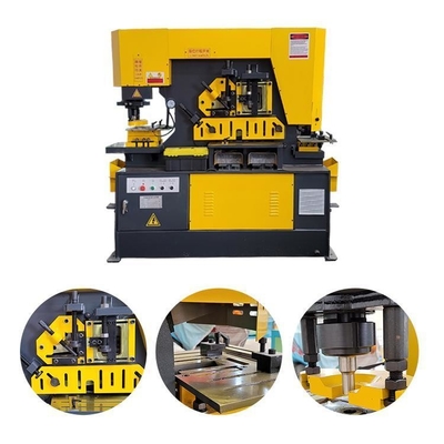 Equipamento de corte de aço de perfil hidráulico 35Y-180T com fonte de alimentação 1600*800*1800mm