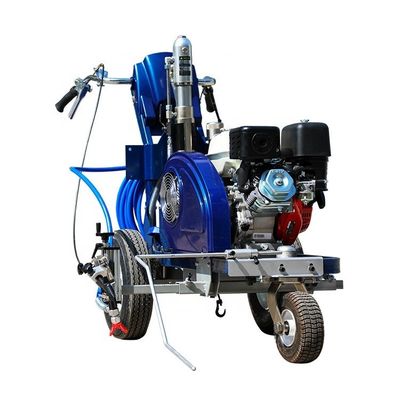 Equipamento de marcação de pavimento de dupla arma de cor personalizada de 6,5 hp máquina de escrever a jato frio