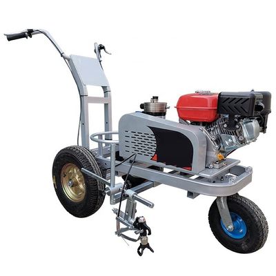 Equipamento de marcação de pavimento de dupla arma de cor personalizada de 6,5 hp máquina de escrever a jato frio