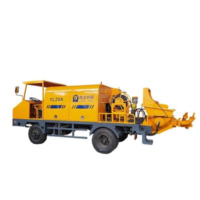 Máquina de pulverização húmida de concreto 22kw para limpeza conveniente e acessível