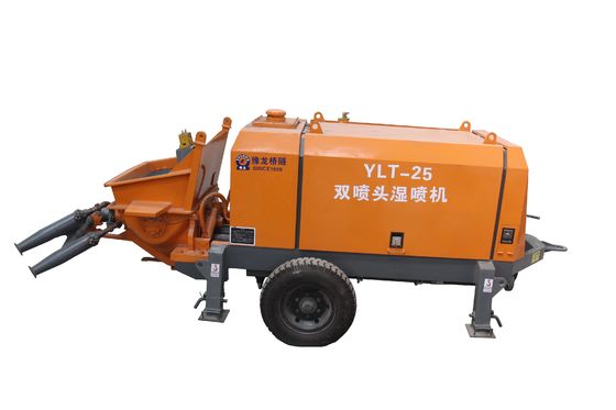 Máquina de pulverização húmida de concreto 22kw para limpeza conveniente e acessível