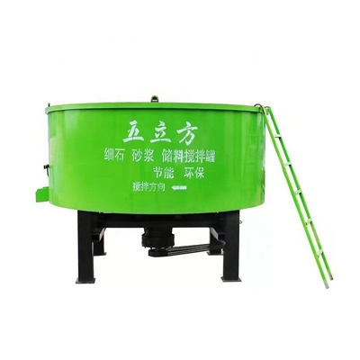 500L 800kgs Teka Turbine Concrete Pan Mixer para concreto pré-forjado e concreto de base
