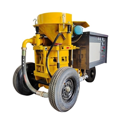 7.5kw Máquina de pulverização de gesso para materiais de construção