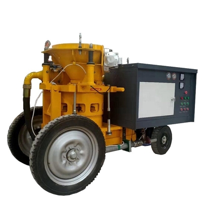 7.5kw Máquina de pulverização de gesso para materiais de construção