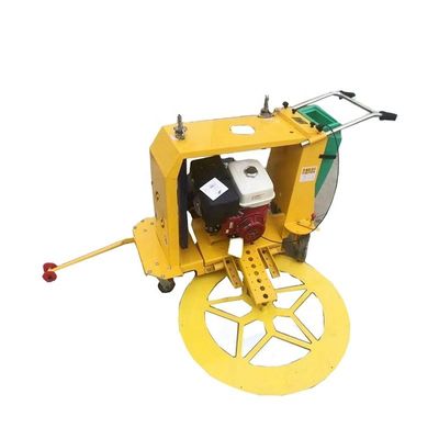 Máquina automática de corte de serras circulares para estradas de concreto na indústria da construção