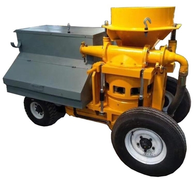Hs-700 rotativo de pistão profissional Wet Shot Crete Machine com 20mm diâmetro de mangueira