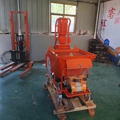 Máxima distância de transporte vertical 15M Máquina de pulverização de concreto mini-mortar de parede para cimento de gesso