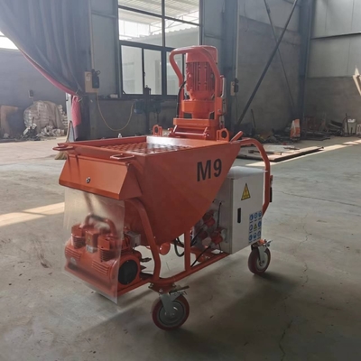 Máxima distância de transporte vertical 15M Máquina de pulverização de concreto mini-mortar de parede para cimento de gesso
