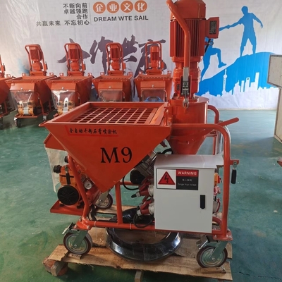 Máxima distância de transporte vertical 15M Máquina de pulverização de concreto mini-mortar de parede para cimento de gesso