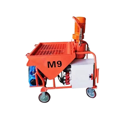 Máxima distância de transporte vertical 15M Máquina de pulverização de argamassa automática Mini Render de gesso