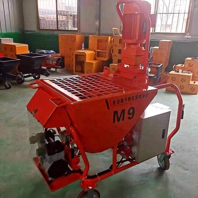 Máxima distância de transporte vertical 15M Máquina de pulverização de argamassa automática Mini Render de gesso