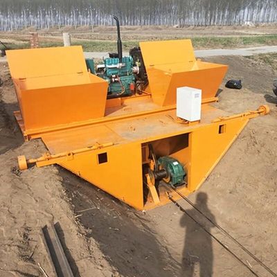 Máquina de revestimento de canais de concreto em forma de U personalizada para construção e fossa agrícola