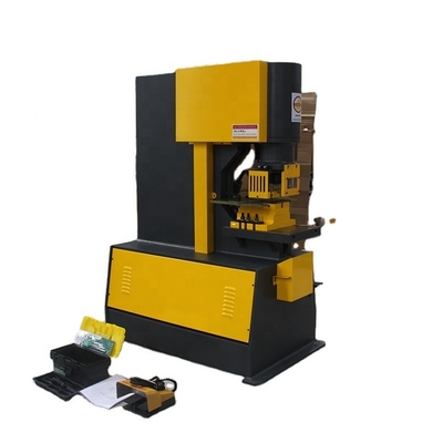 Máquina de corte e punção de metal de corte e punção por ângulo hidráulico de ferro da série Q35y-22