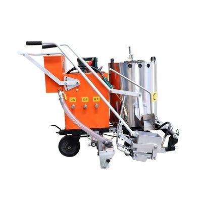 Máquina de pulverização de tinta a frio de marcação rodoviária com projeto personalizado e capacidade de 135 kg