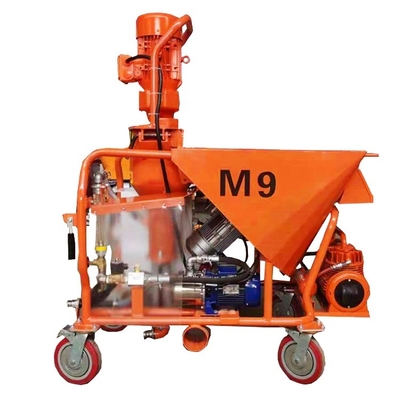 Max. distância de transporte vertical 15M Máquina de pulverização de argamassa pequena para reboco de parede