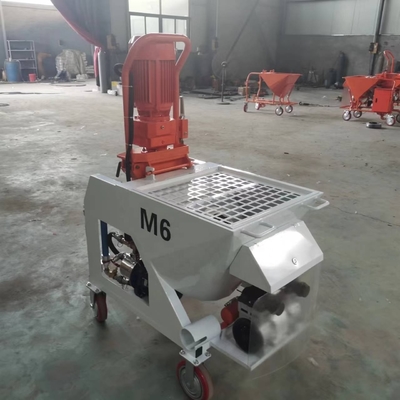Max. distância de transporte vertical 15M Máquina de pulverização de argamassa pequena para reboco de parede