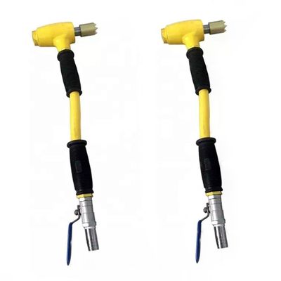 Máquina pneumática portátil 1/3 cabeça Scabbler de lã de cisalhamento para preparação de superfície