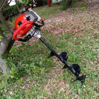 Alta potência de escavação Pequenas ferramentas de buracos de jardim de tipo gasolina Terra Auger Forno Auger 7-80CM