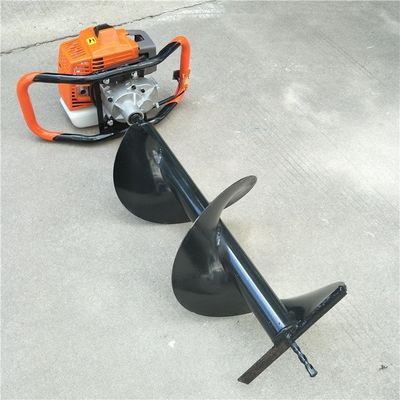Alta potência de escavação Pequenas ferramentas de buracos de jardim de tipo gasolina Terra Auger Forno Auger 7-80CM