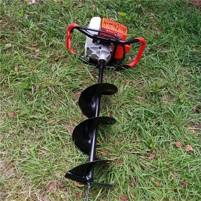 Alta potência de escavação Pequenas ferramentas de buracos de jardim de tipo gasolina Terra Auger Forno Auger 7-80CM