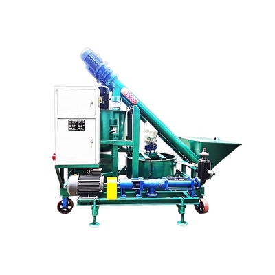 Equipamento de construção com capacidade de mistura única de 400 kg e velocidade de agitação de 1000 RPM