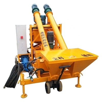 Equipamento de construção com capacidade de mistura única de 400 kg e velocidade de agitação de 1000 RPM