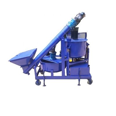 Equipamento de construção com capacidade de mistura única de 400 kg e velocidade de agitação de 1000 RPM