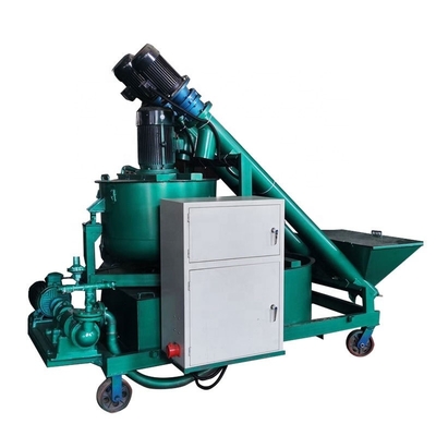 Equipamento de construção com capacidade de mistura única de 400 kg e velocidade de agitação de 1000 RPM