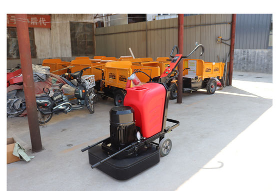 Máquina de moagem de piso de concreto Hw-g6 melhorada com grau semi-automático de vácuo