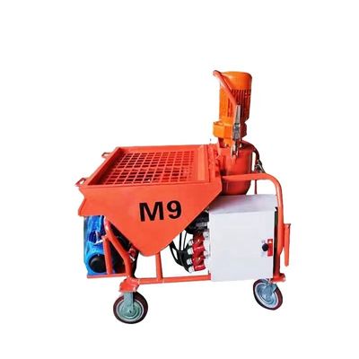 Máquina de revestimento de parede Pequeno pulverizador de argamassa multifuncional com 200 kg de peso unitário