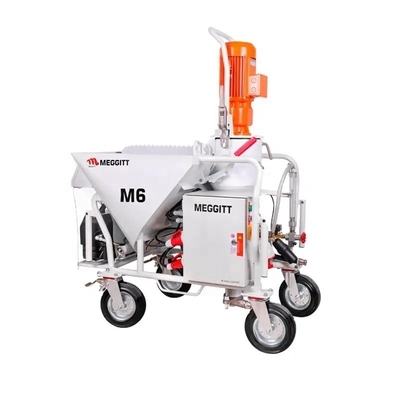 1350*720*1550mm Máquina automática de pulverização de argamassa de estação de gesso de gesso para versátil