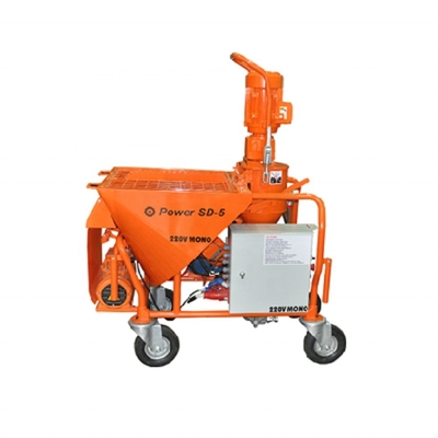 1350*720*1550mm Máquina automática de pulverização de argamassa de estação de gesso de gesso para versátil
