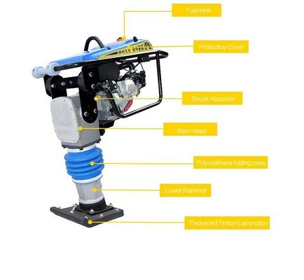 Eletrônico Rammer Tamper Jumping Jack Wacker adequado para os requisitos do cliente