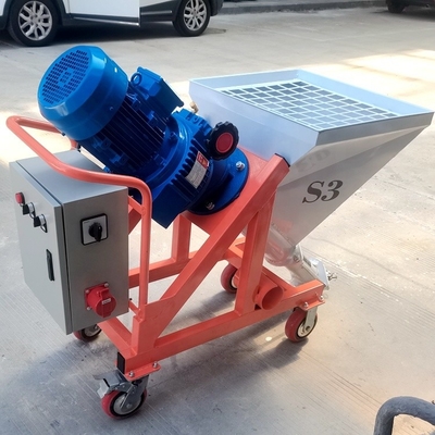 50L Hopper Capacidade 400W Máquina automática de reboco de parede para precisão e acabamento