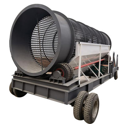 11m*2,2m*3,7m Voltagem 380 Máquina de separação de areia e pedra para instalação móvel de filtragem