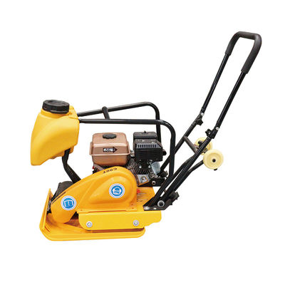 9Compactor de placas hidráulicas com motor de 6 kW para compactação de carga pesada