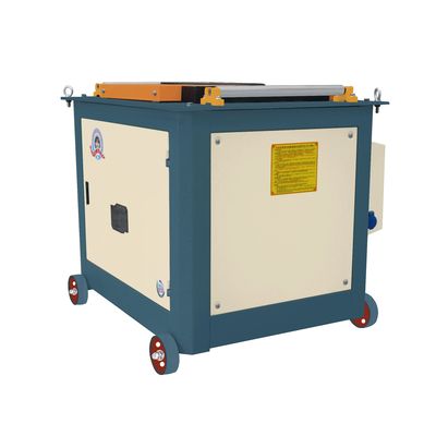 Máquina de dobra de barras de aço portátil semiautomática com capacidade de 380 kg