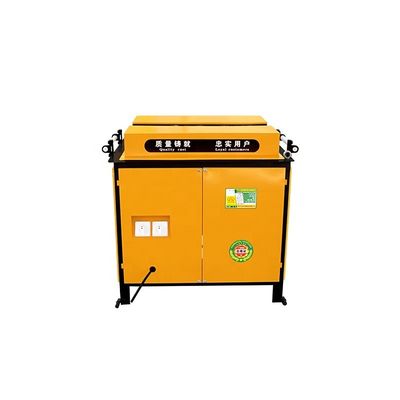 Máquina de remoção de ferrugem e pintura de rebar para processo de limpeza de tubos físicos de aço