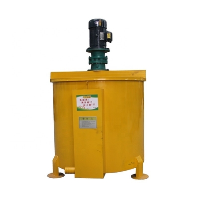 3kw Motor Power Cementar Mortar Grouting Mixer com Barril de Mistura Móvel de Grande Capacidade