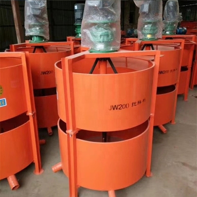 Máquina de pulverização de alta velocidade e barril de mistura secundário 350 para misturador de argamassa de cimento vertical 200