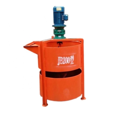 Máquina de pulverização de alta velocidade e barril de mistura secundário 350 para misturador de argamassa de cimento vertical 200