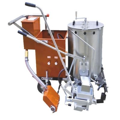 Máquina de marcação de estradas autopropulsada com tipos de linhas de pintura a frio e motor a gás