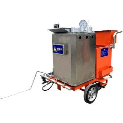 Máquina de marcação de estradas autopropulsada com tipos de linhas de pintura a frio e motor a gás