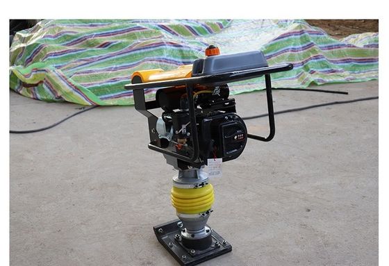 Motor de gasolina portátil Rammer saltando compactador vibratório de amortecimento Rammer para amortecimento