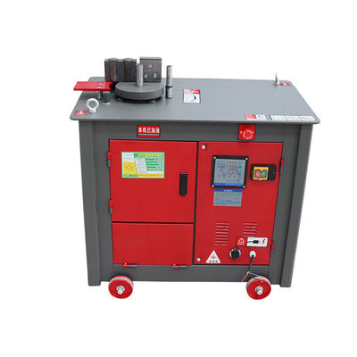 Máquina de dobra de estribo de pequeno volume Full Automatic Cnc 25mm Ferro de aço Bar Hoop Bender