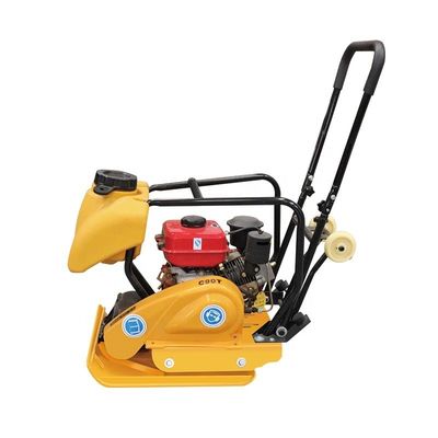 5.5L tanque de combustível diesel compactador de placa vibratória para obras de construção Design durável