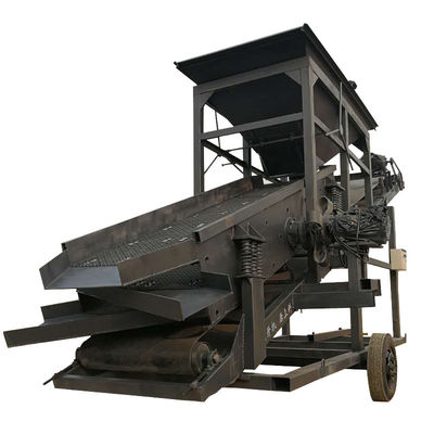 Três camadas Vibração External Feed Tambor tela com máquina de filtragem de areia rotativa