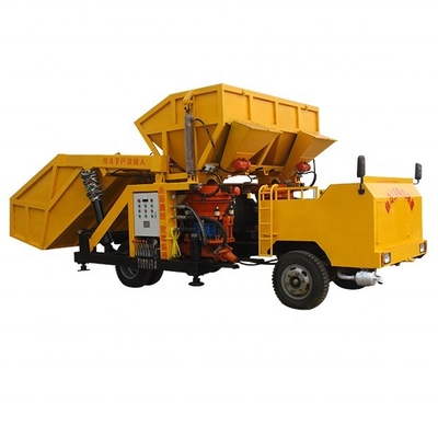 6900x2900x2750mm Bomba de pulverização de concreto para lojas de materiais de construção