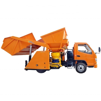 6900x2900x2750mm Bomba de pulverização de concreto para lojas de materiais de construção